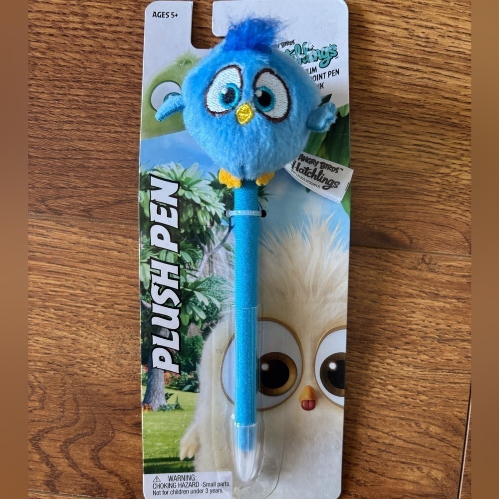 Angry Birds Blue Plush Pen